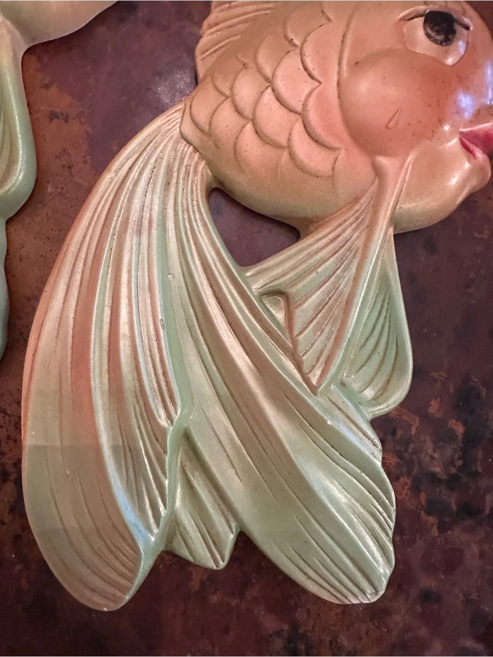 Set of Anthropomorphic Fish Wall Plaques